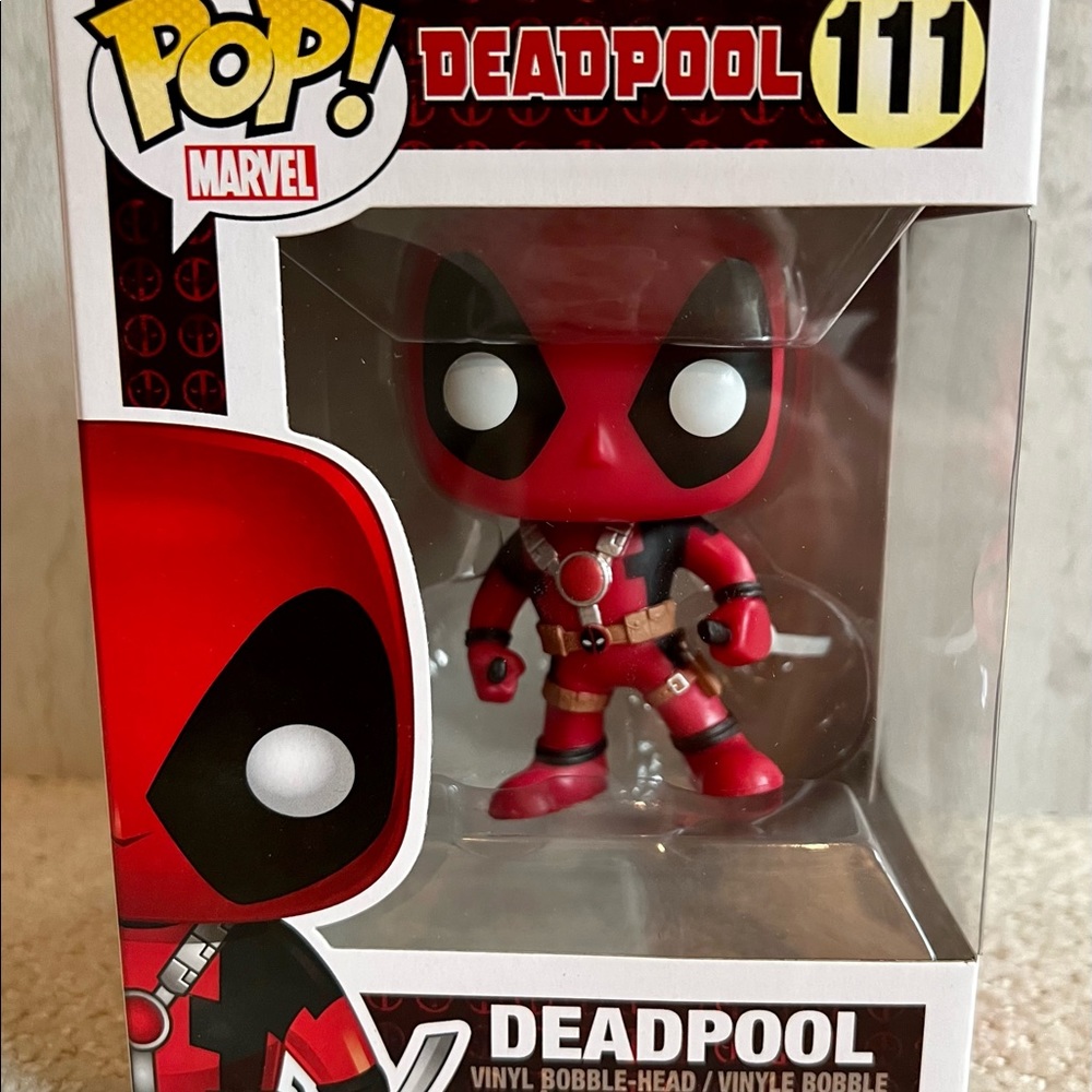 NEW never opened Deadpool Marvel Funko POP Ryan Reynolds